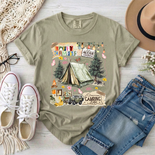 3580 - Camping Collage