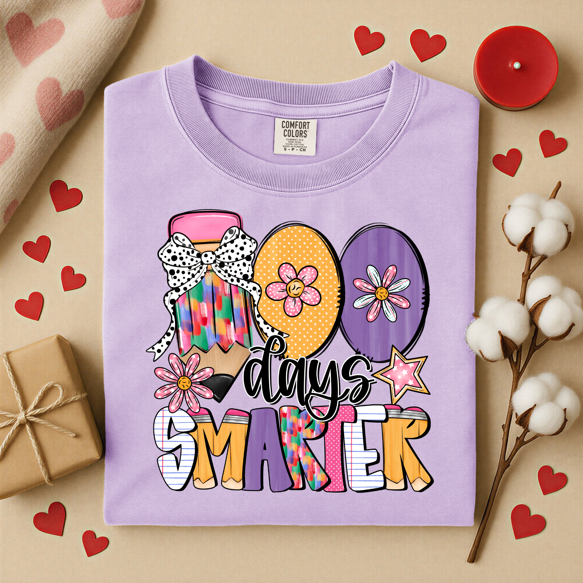 3182- 100 Days Smarter Girl – Sabrina’s Shirt Shack