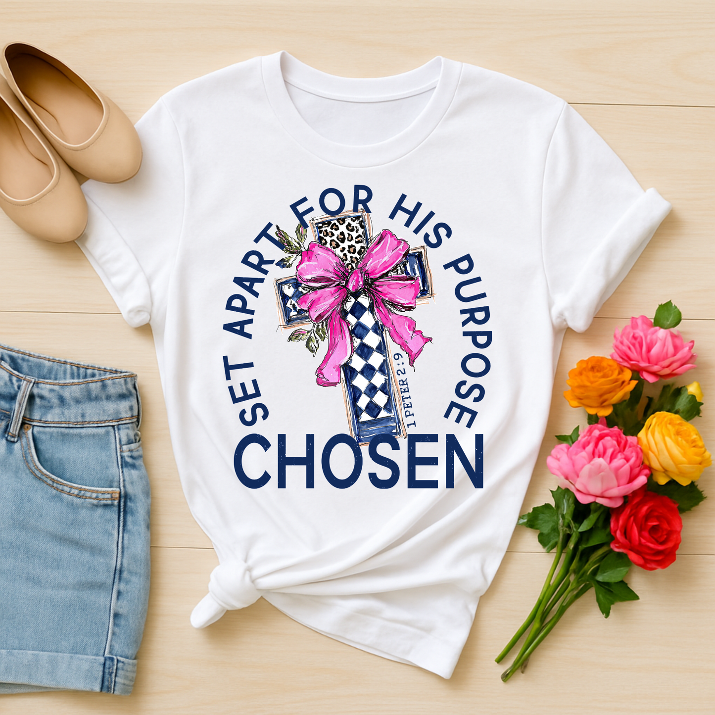 3421 - Set Apart for His Purpose - CHOSEN Cross