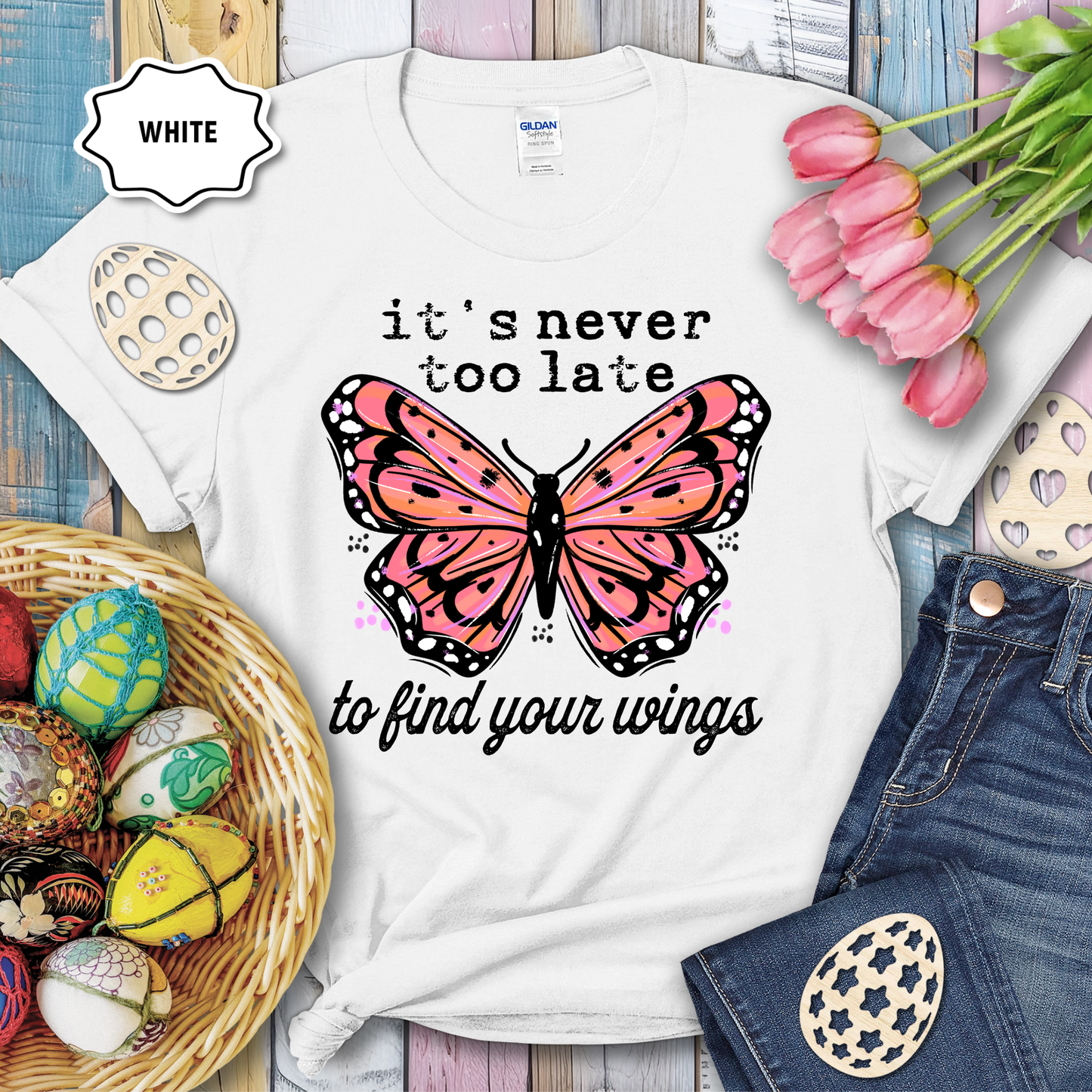 3499 - It's Never Too Late Butterfly