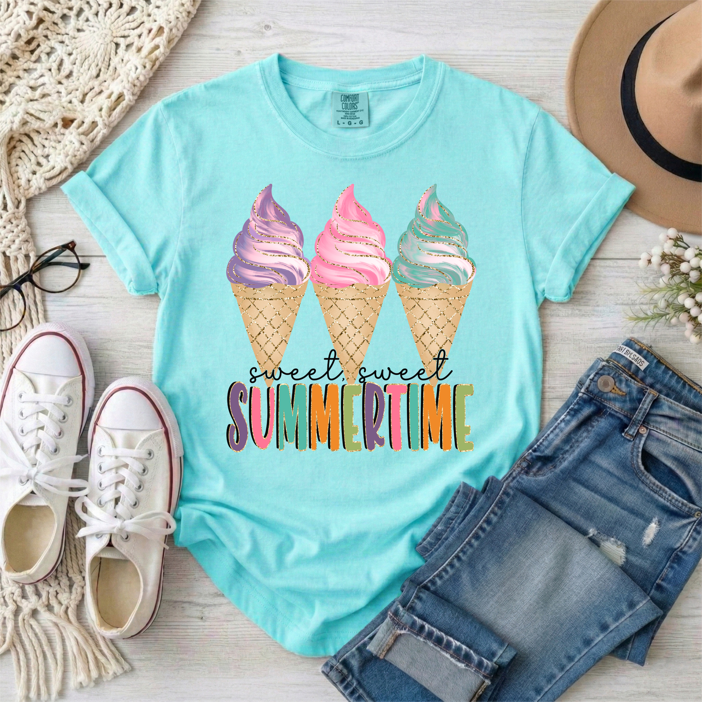 3786 - Summertime Ice Cream Cone