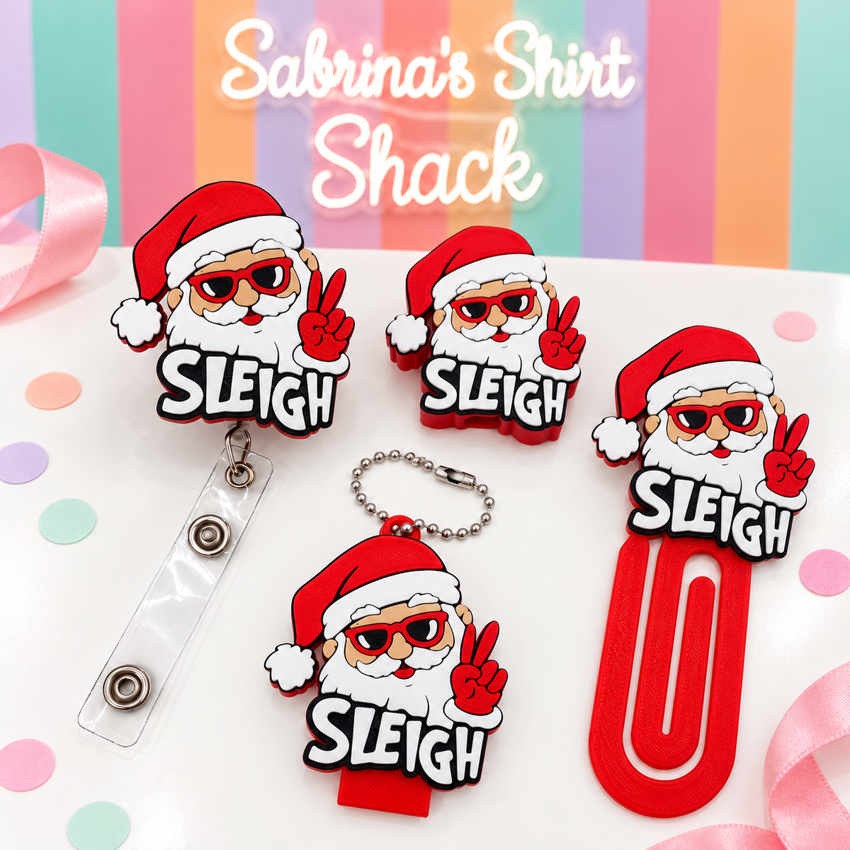 Santa sleigh Bundle - LIVE Claim