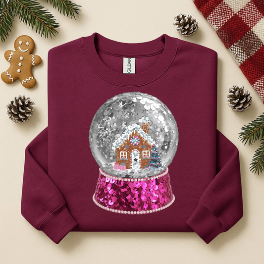 2068 - Shimmer Snow Globe