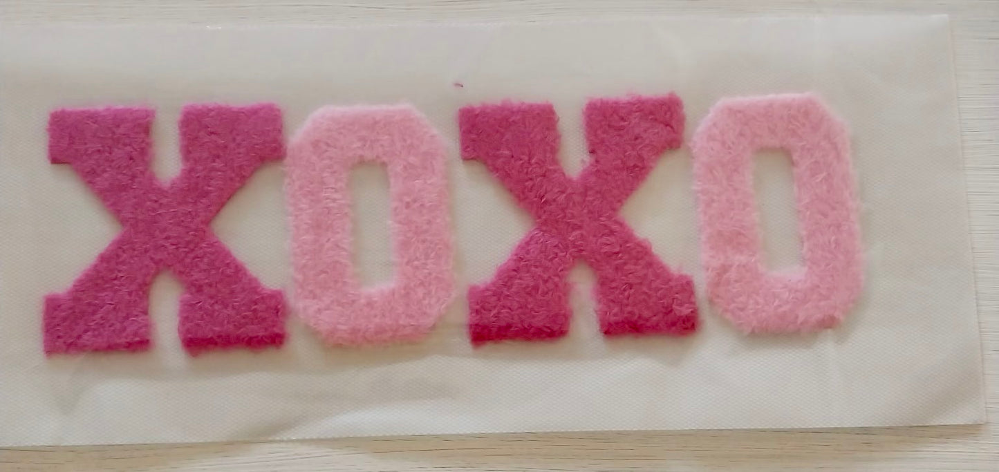 XOXO Fluffy Patch