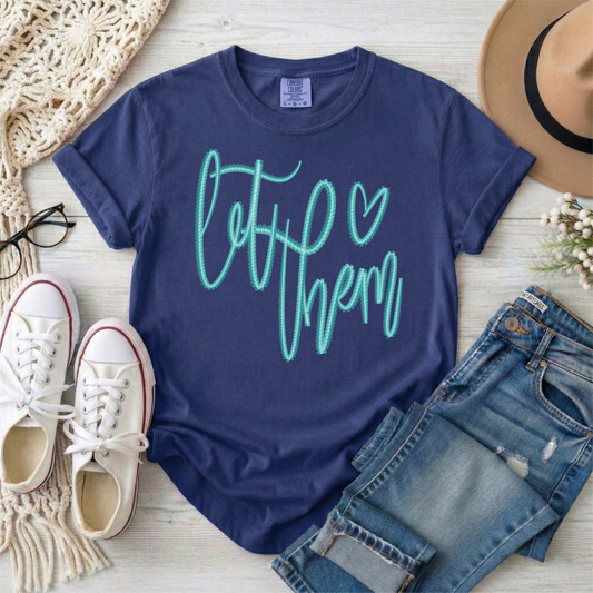 3732 - Let Them - Teal