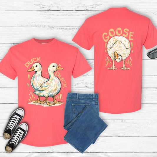 3734 - Duck Duck Goose - SET of 2 - Back & Front