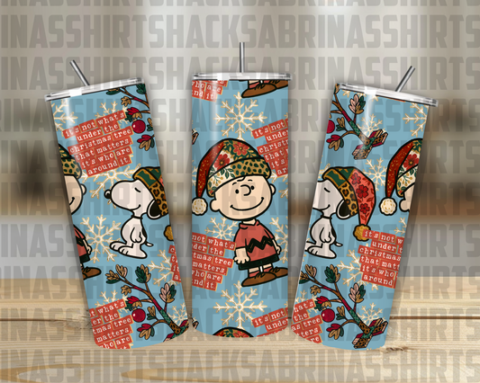 Charlie Brown and Snoopy 20oz Tumbler