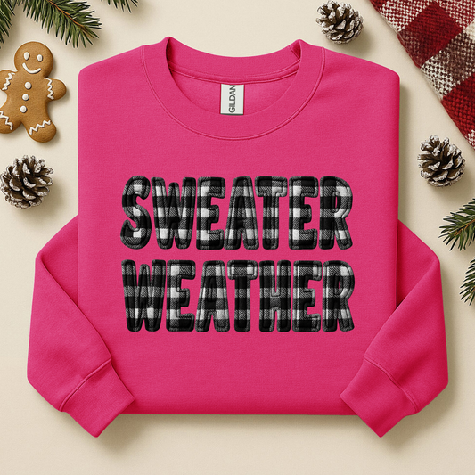 2022 - Sweater Weather (black & white)