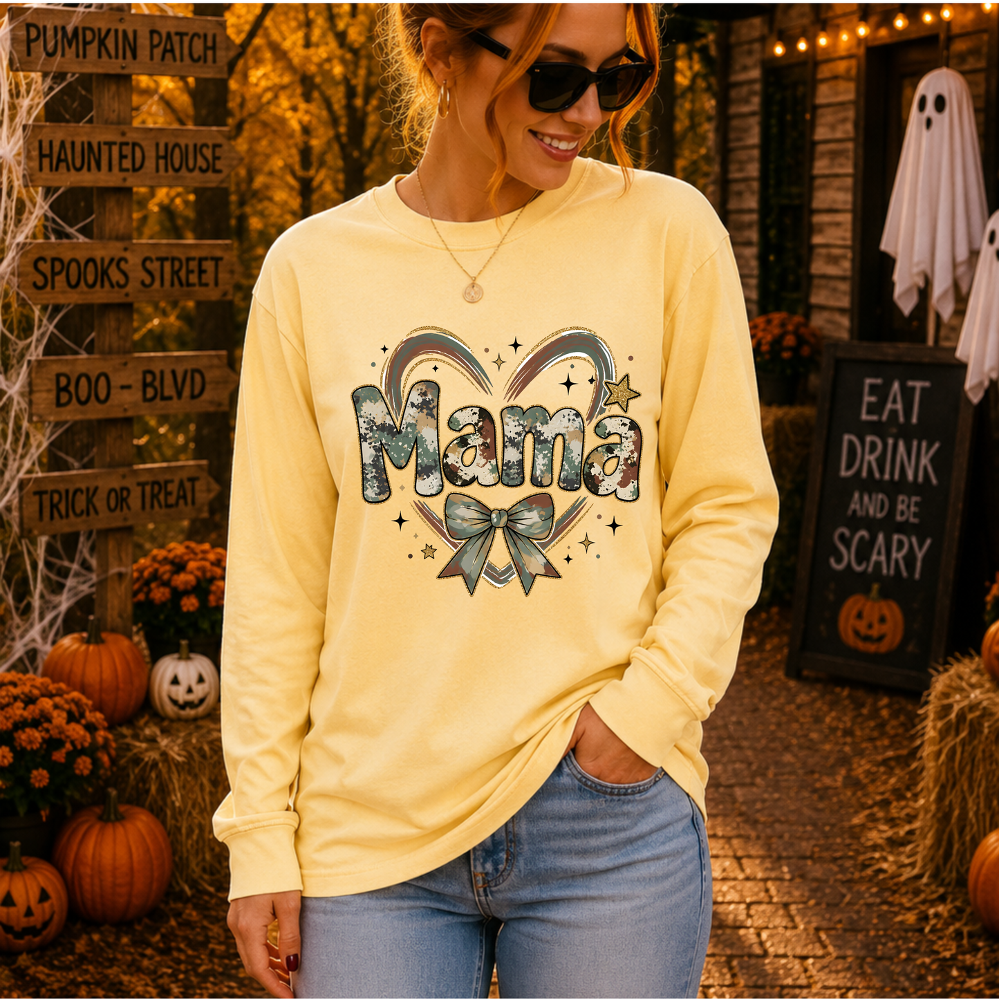 4109 - Camo Mama Heart