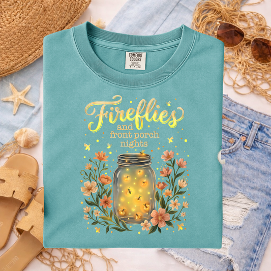 3534 - Fireflies Mason Jar