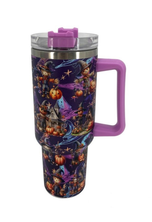Halloween 40oz Tumbler - Color Shown in Image