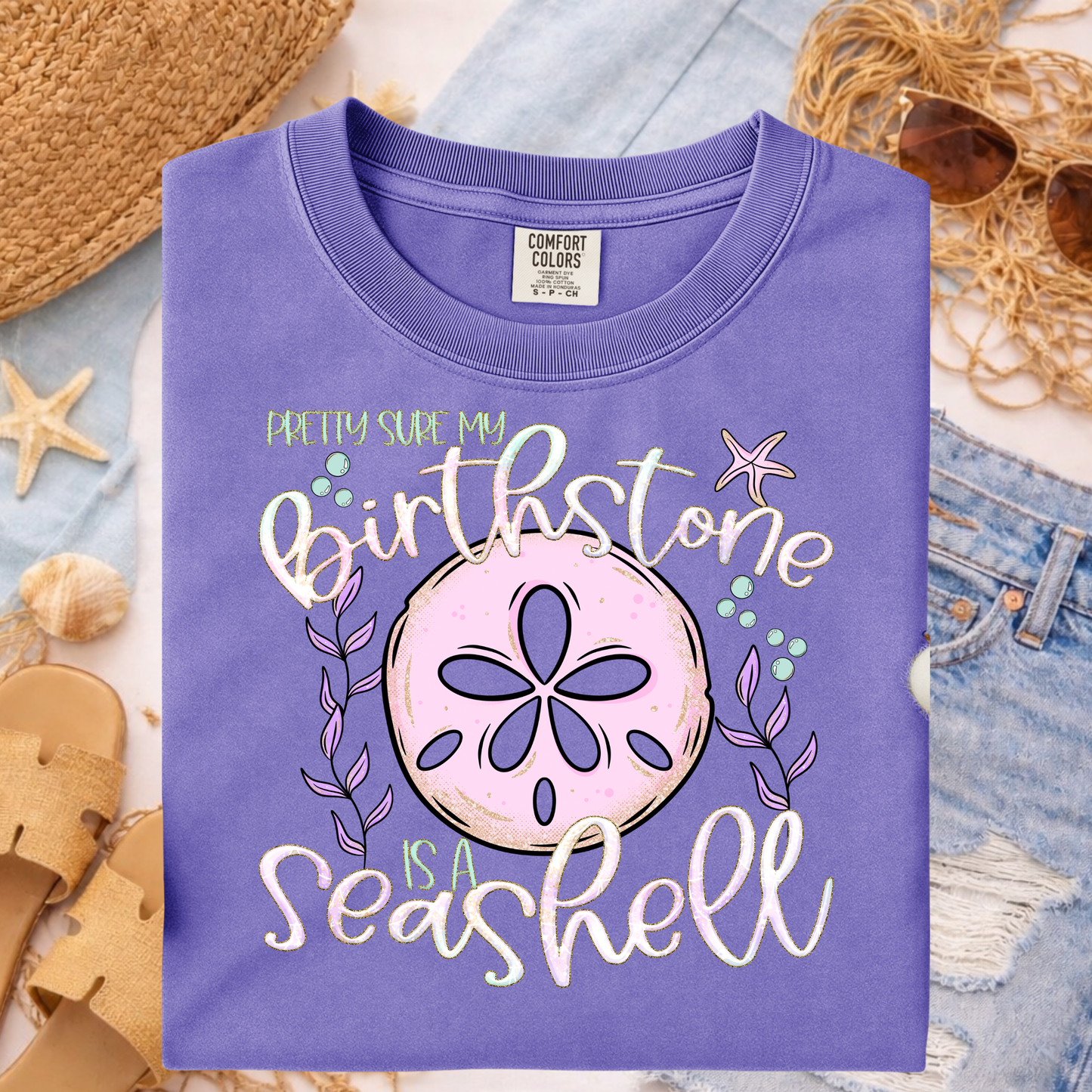 3508 - Seashell is my Birthstone