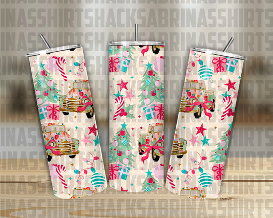 Christmas Truck 20oz Tumbler