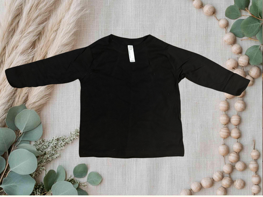 Black Long Sleeve Tshirt