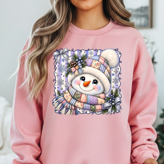 4241 - lavender snowman