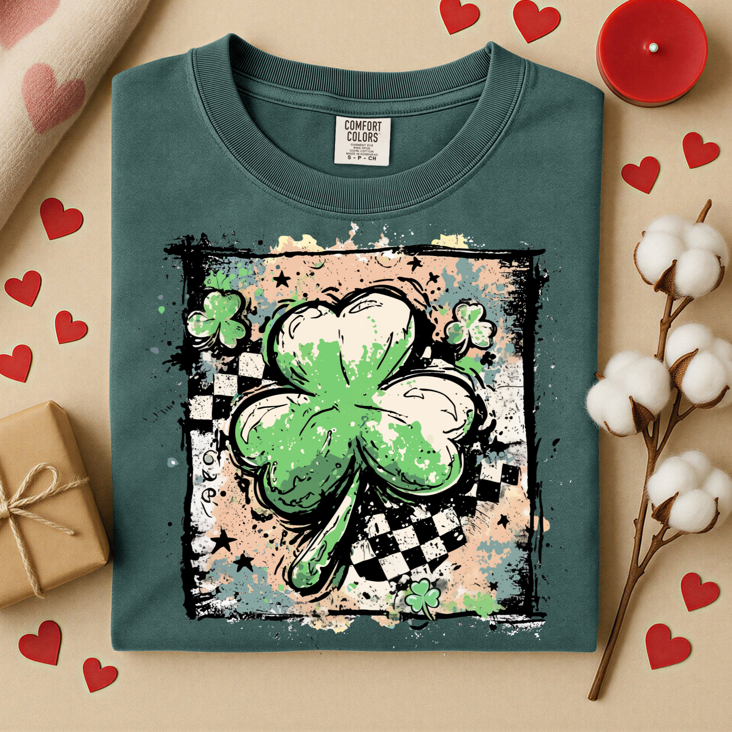 3134 - Shamrock Postage Stamp