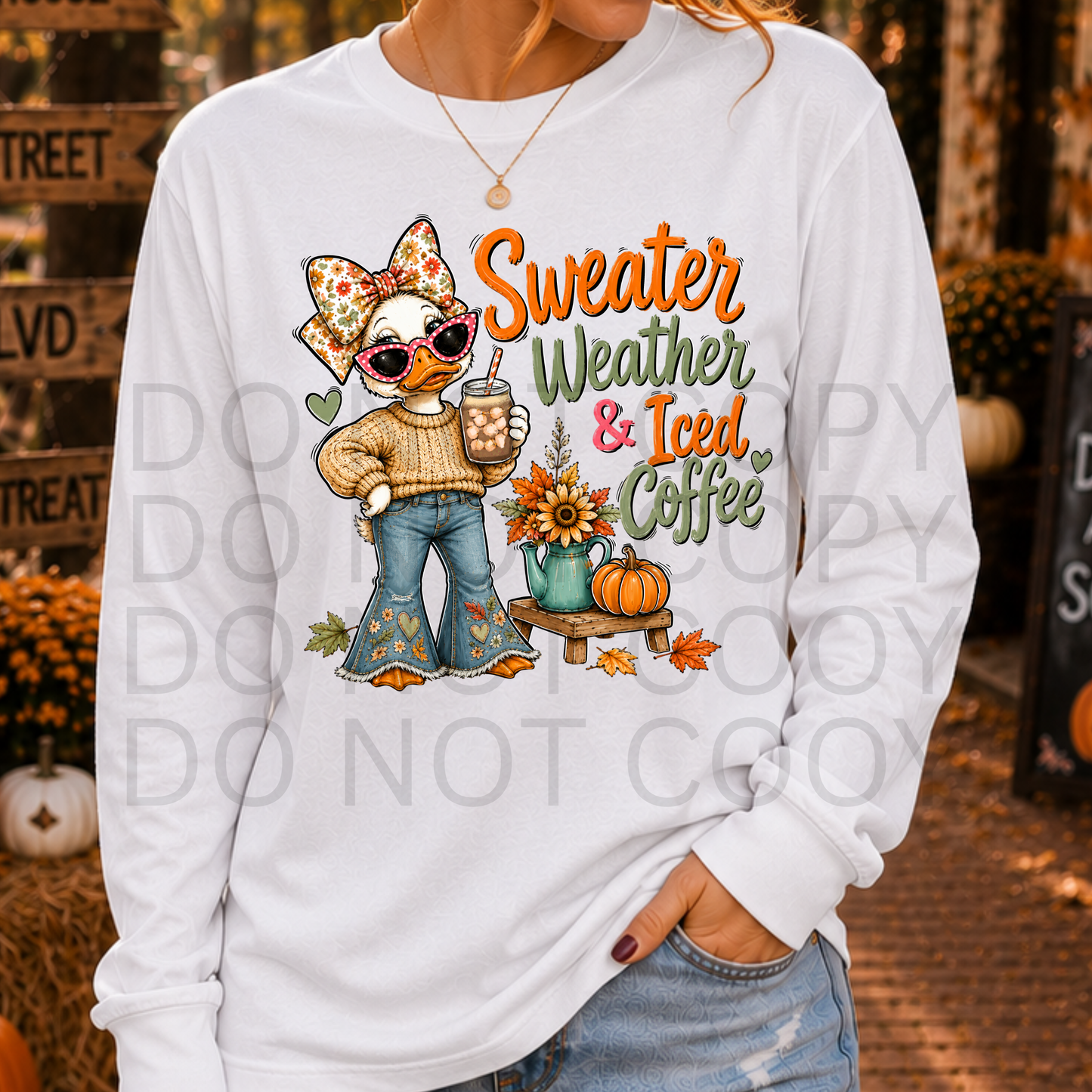 4021 - Sweater Weather Sassy Duck