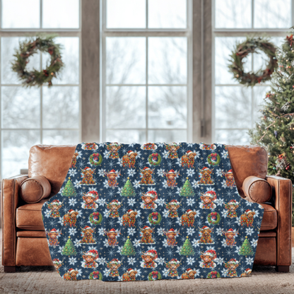 Christmas highland Cow￼