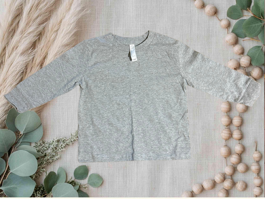 Grey Long Sleeve Tshirt