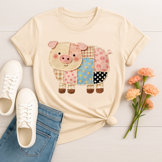 3401 - Patchwork Pig