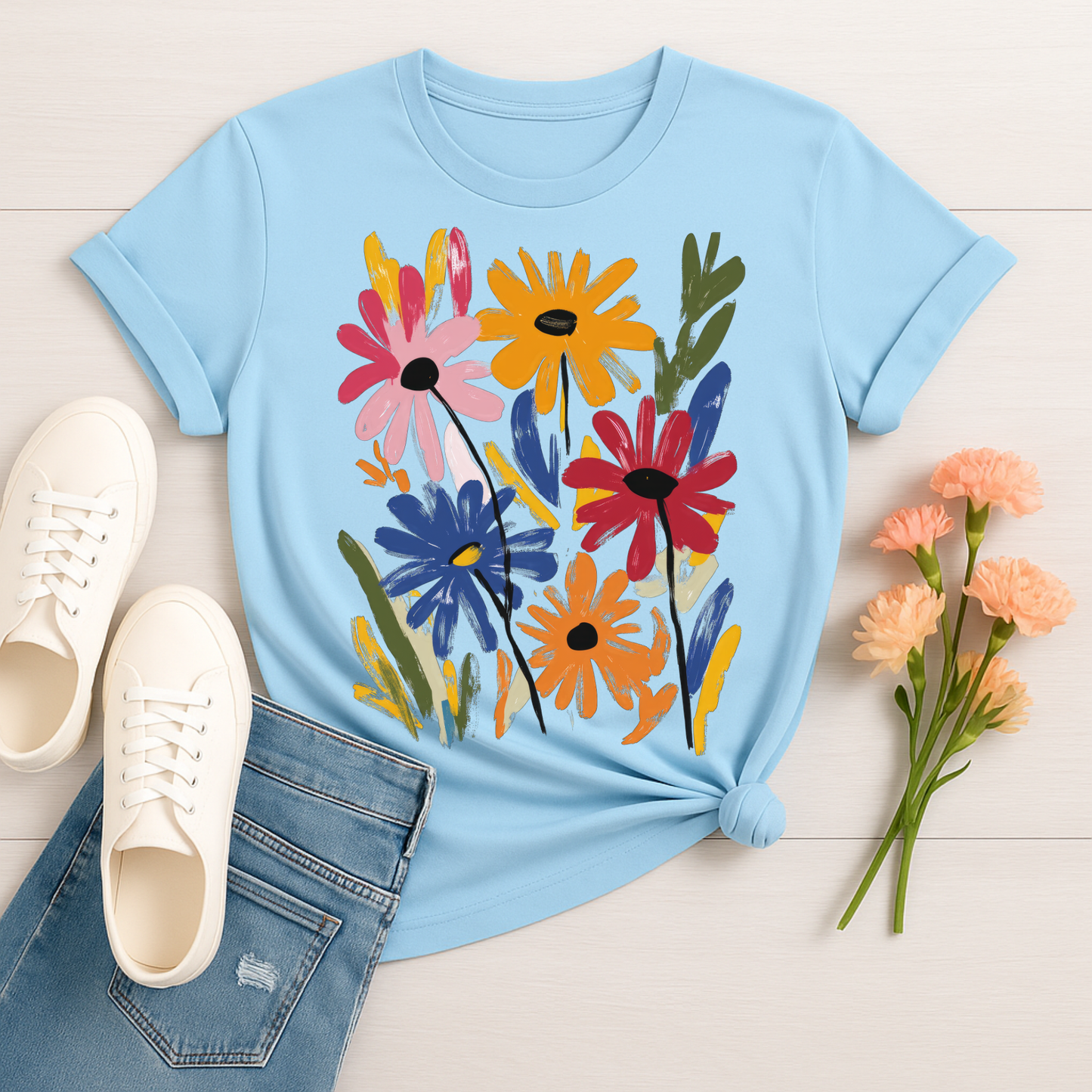 3436 - Spring Flower Bouquet