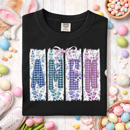 3373 - AMEN - Plaid & Floral