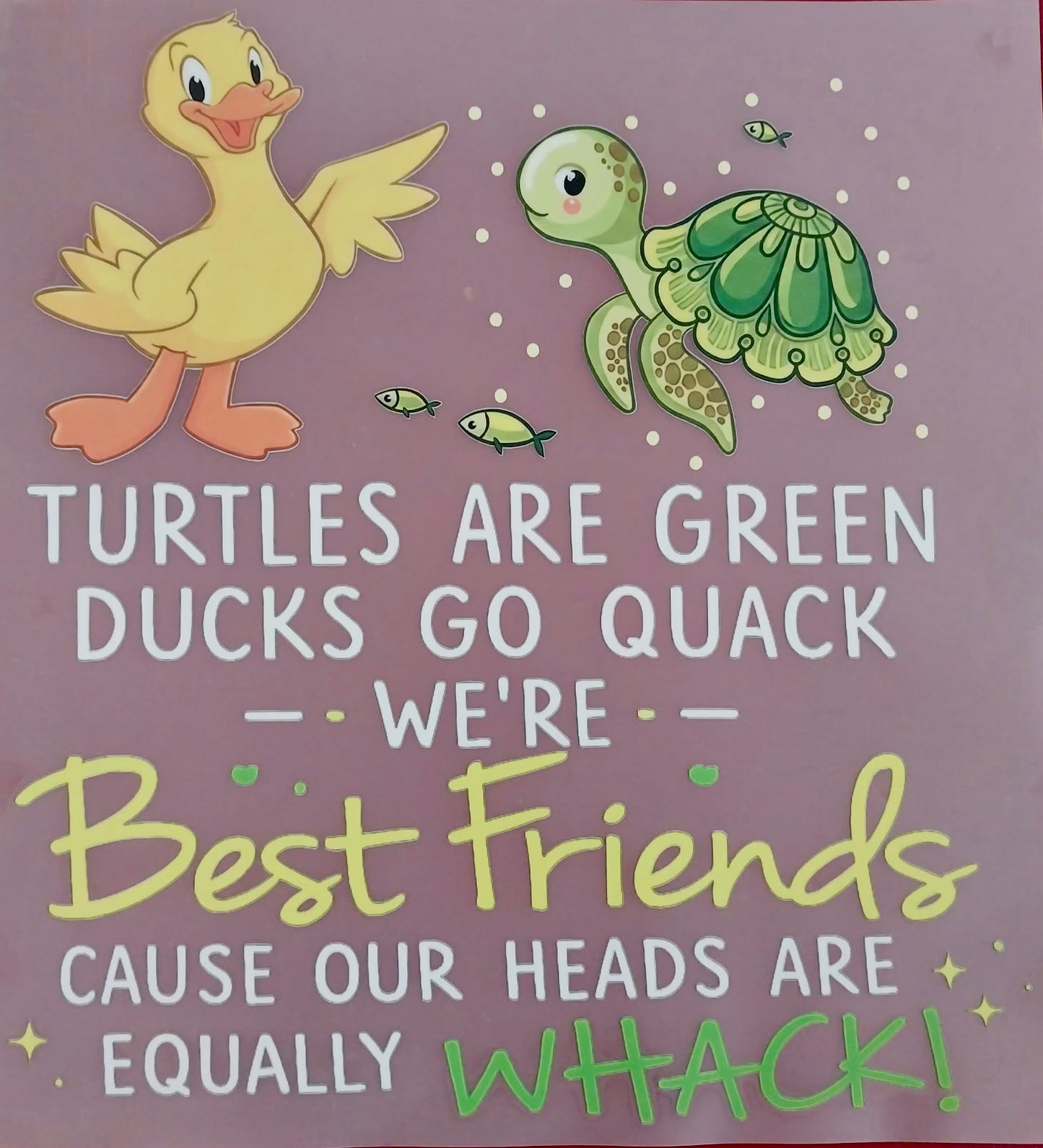 Turtles Ducks and Best Friends