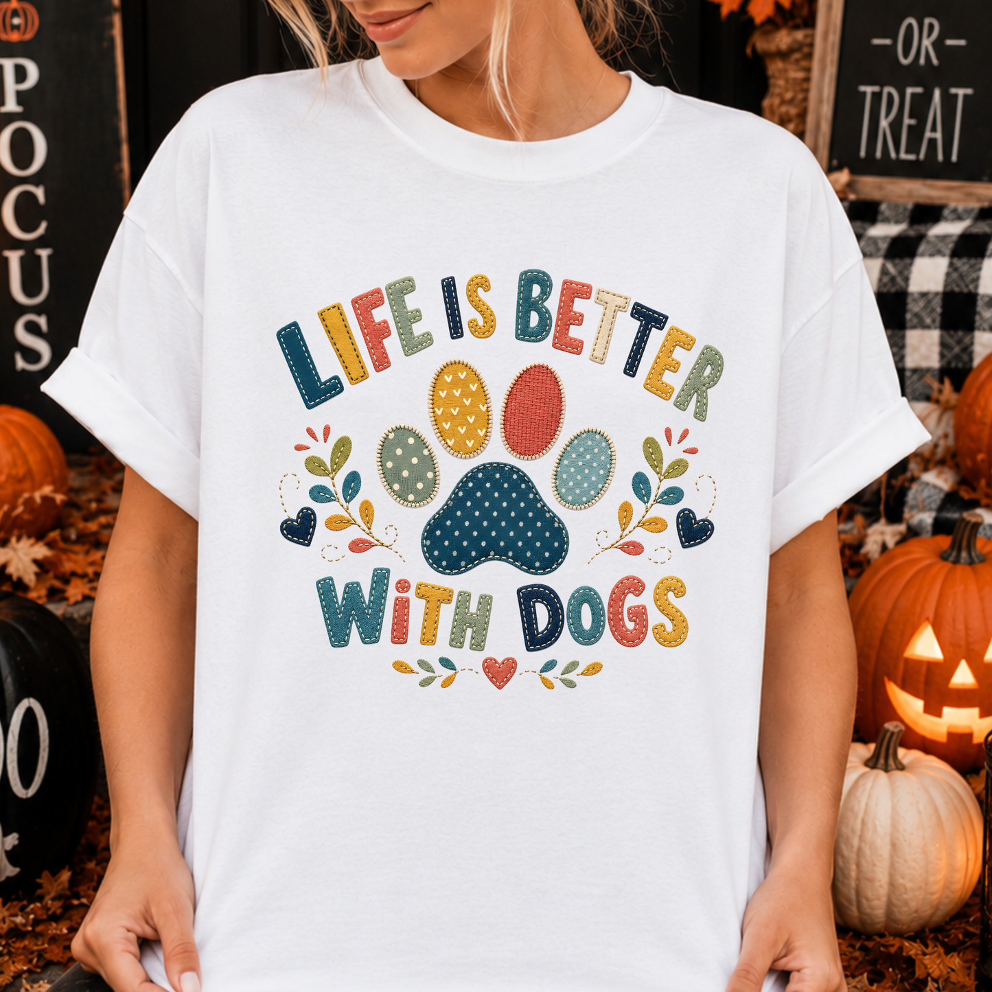 4074 - life is better with dogs