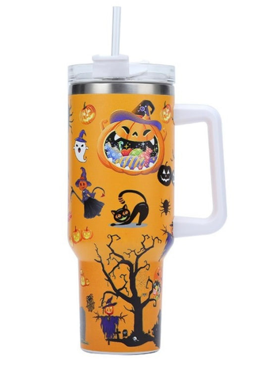 Halloween 40oz Tumbler - Color Shown in Image