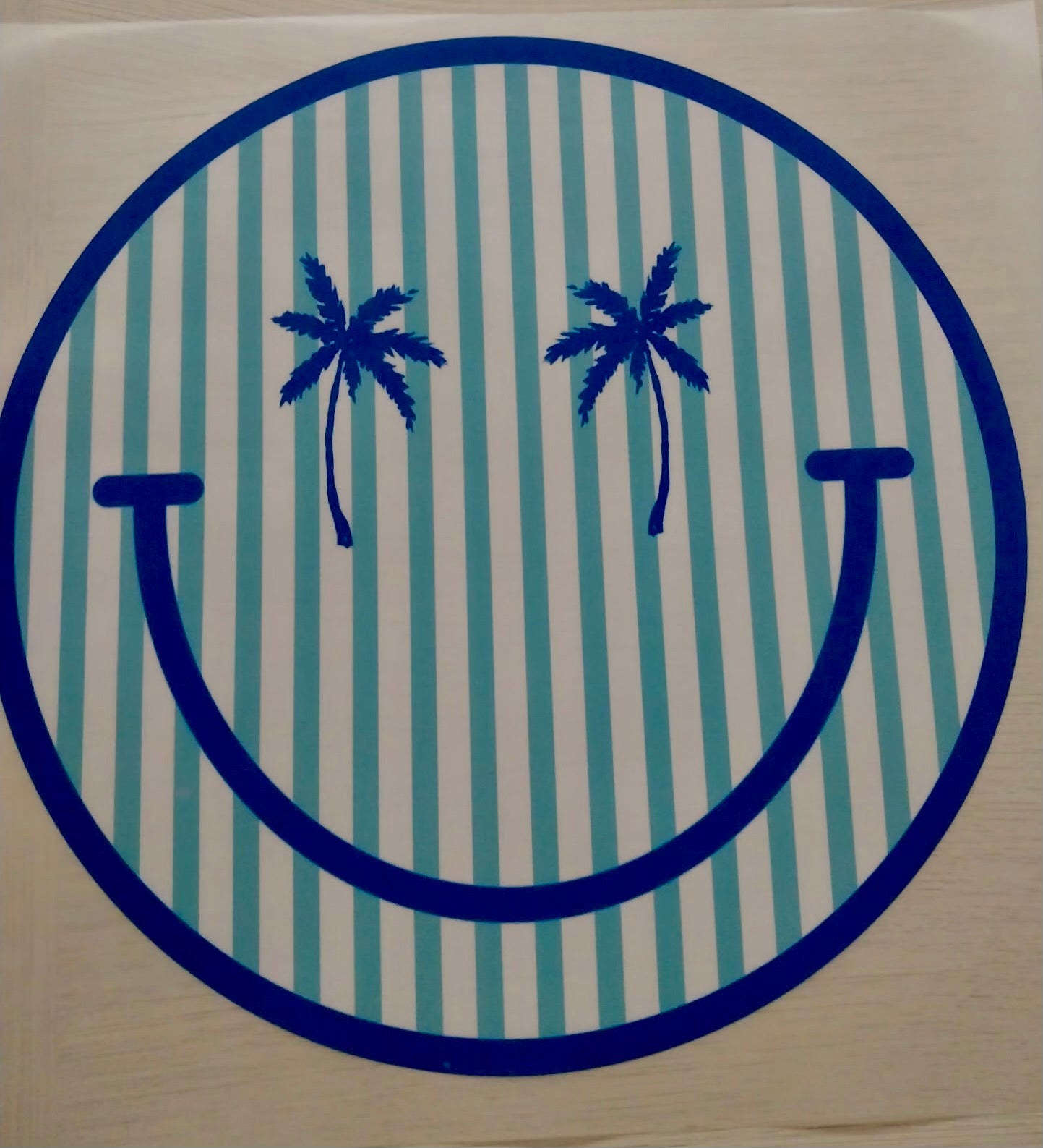 Stripped Summer Smiley