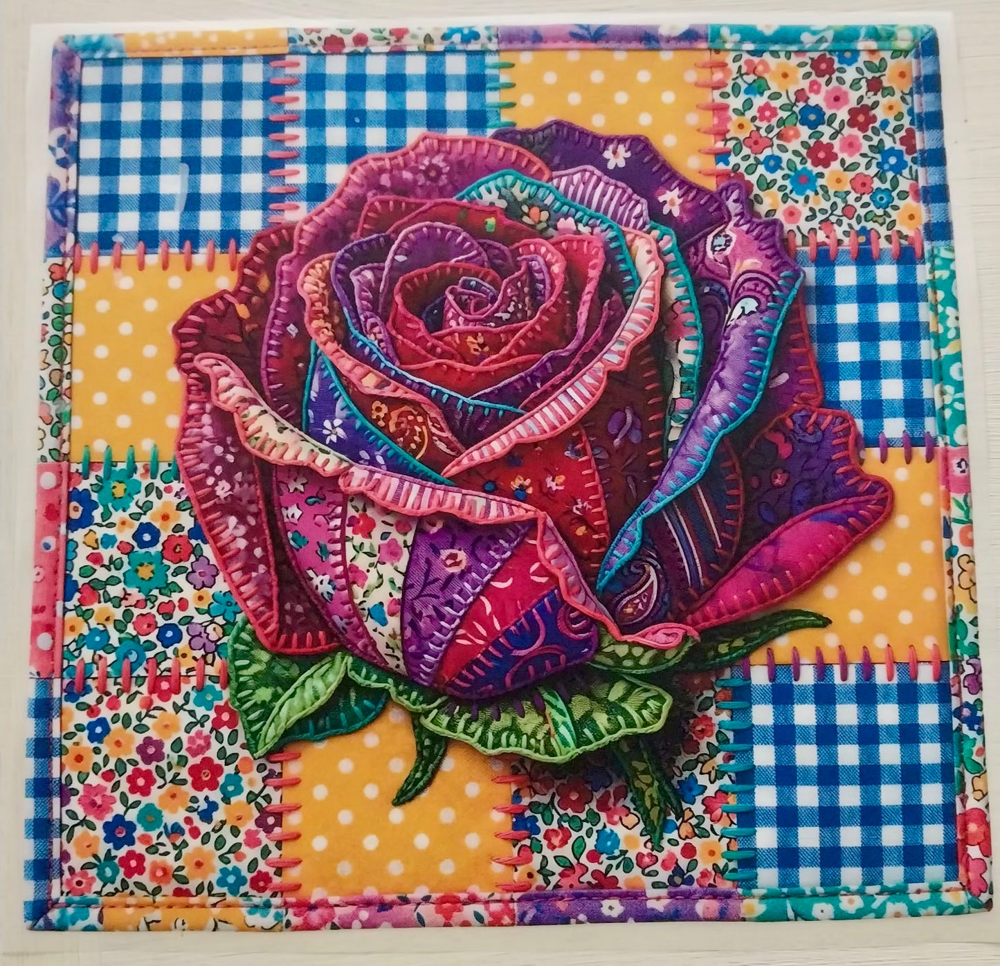 Patchwork Rose