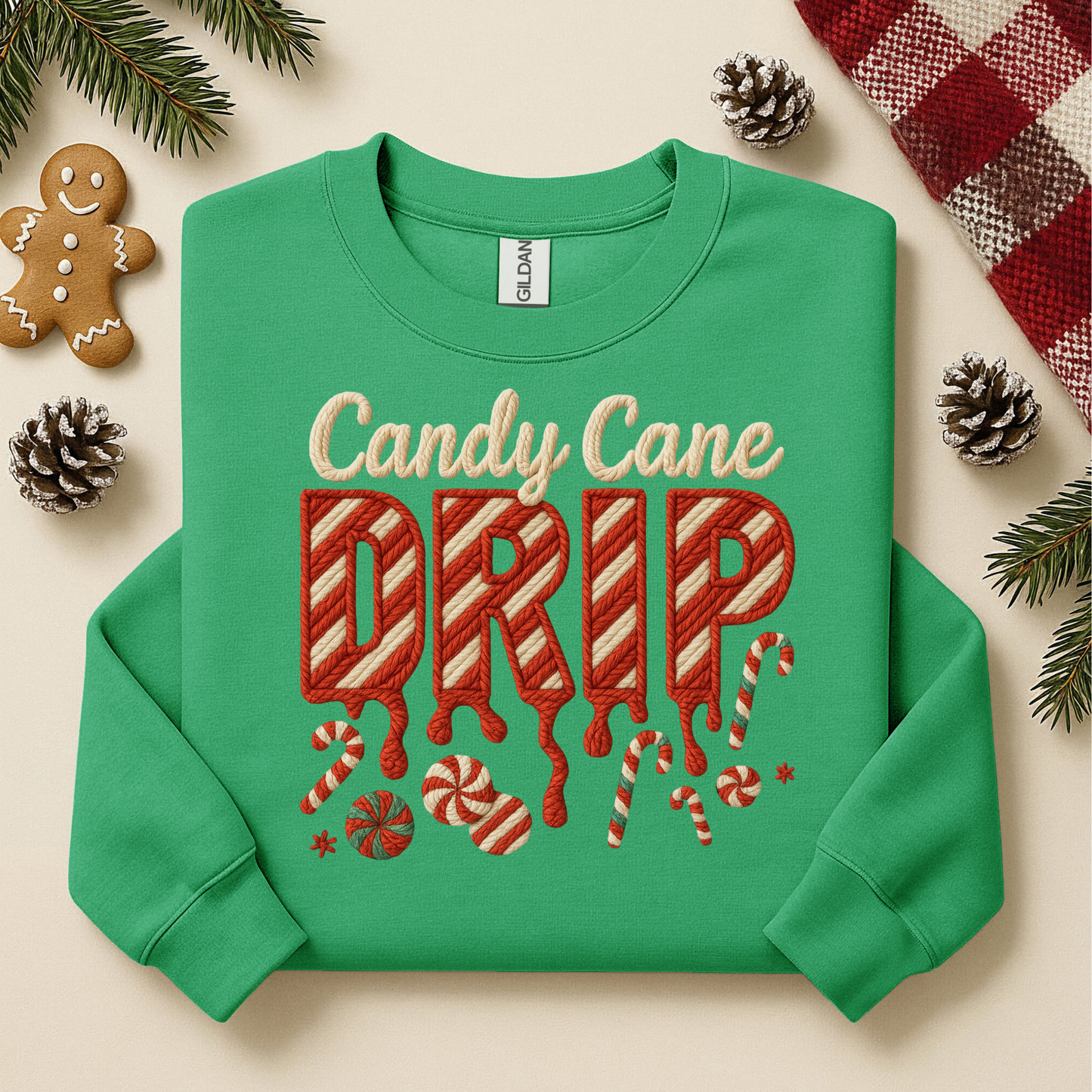 3081 - Candy Cane Drip