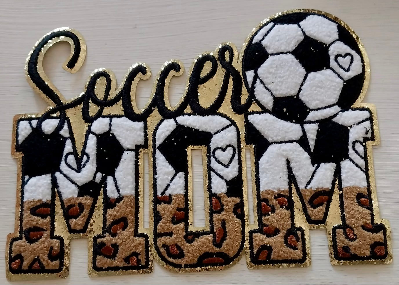 Soccer Mom Chenille Patch