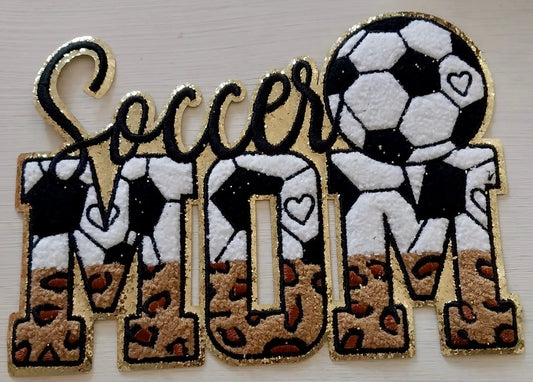 Soccer Mom Chenille Patch