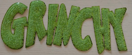 Sequin Green Grinchy