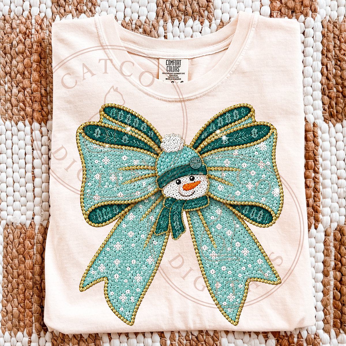 4196 - Snowman Bow