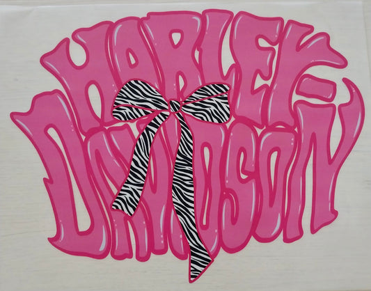 Pink Harley