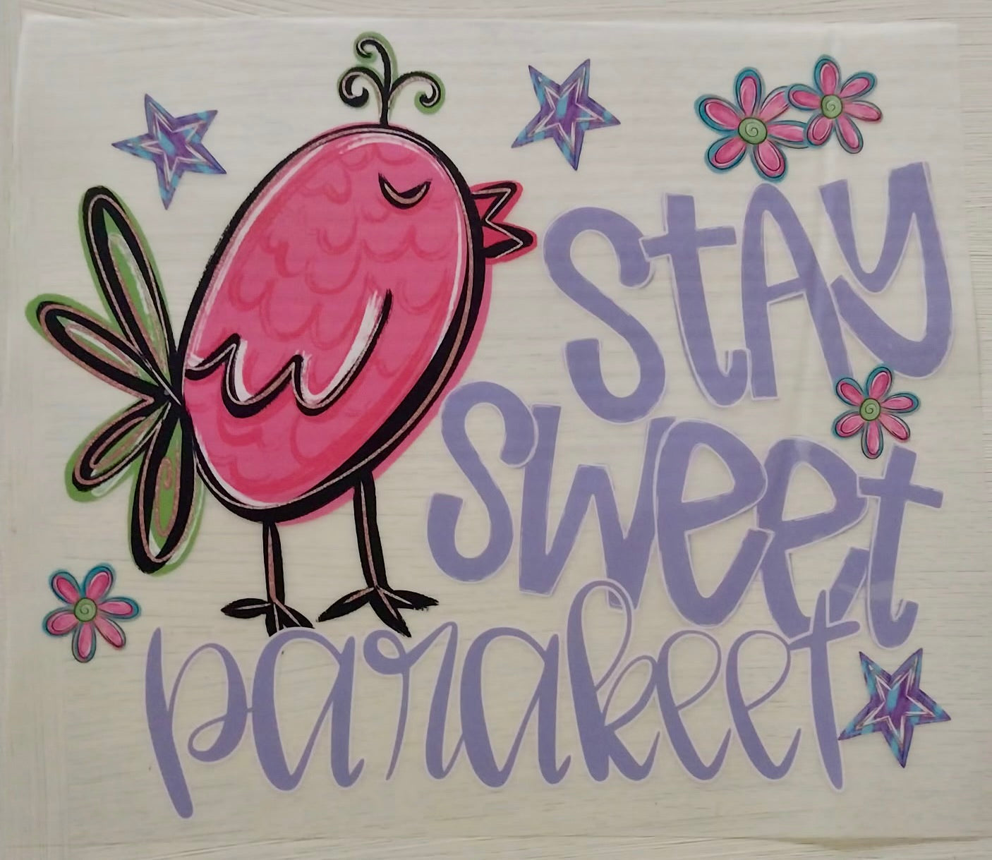 Stay Sweet Parakeet