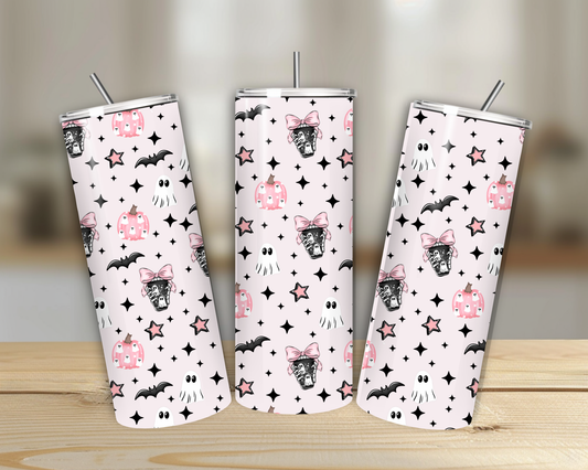 Pink Halloween 20oz Tumbler