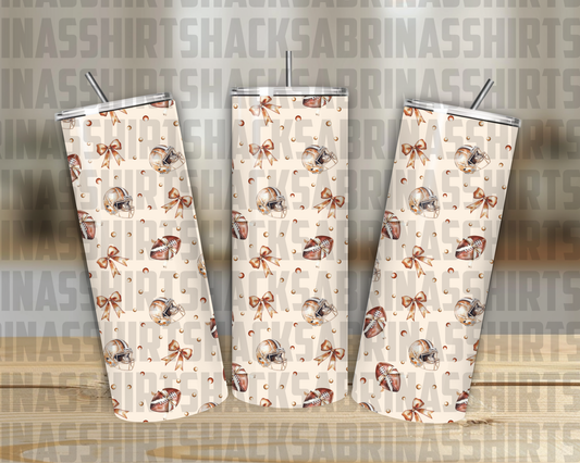 Football 20oz Tumbler