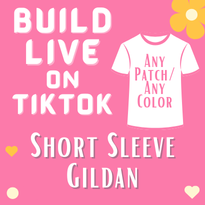 Patch and A Gilden Short Sleeve Shirt Made On Live