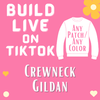 Patch and A Sweat Shirt Made on Live
