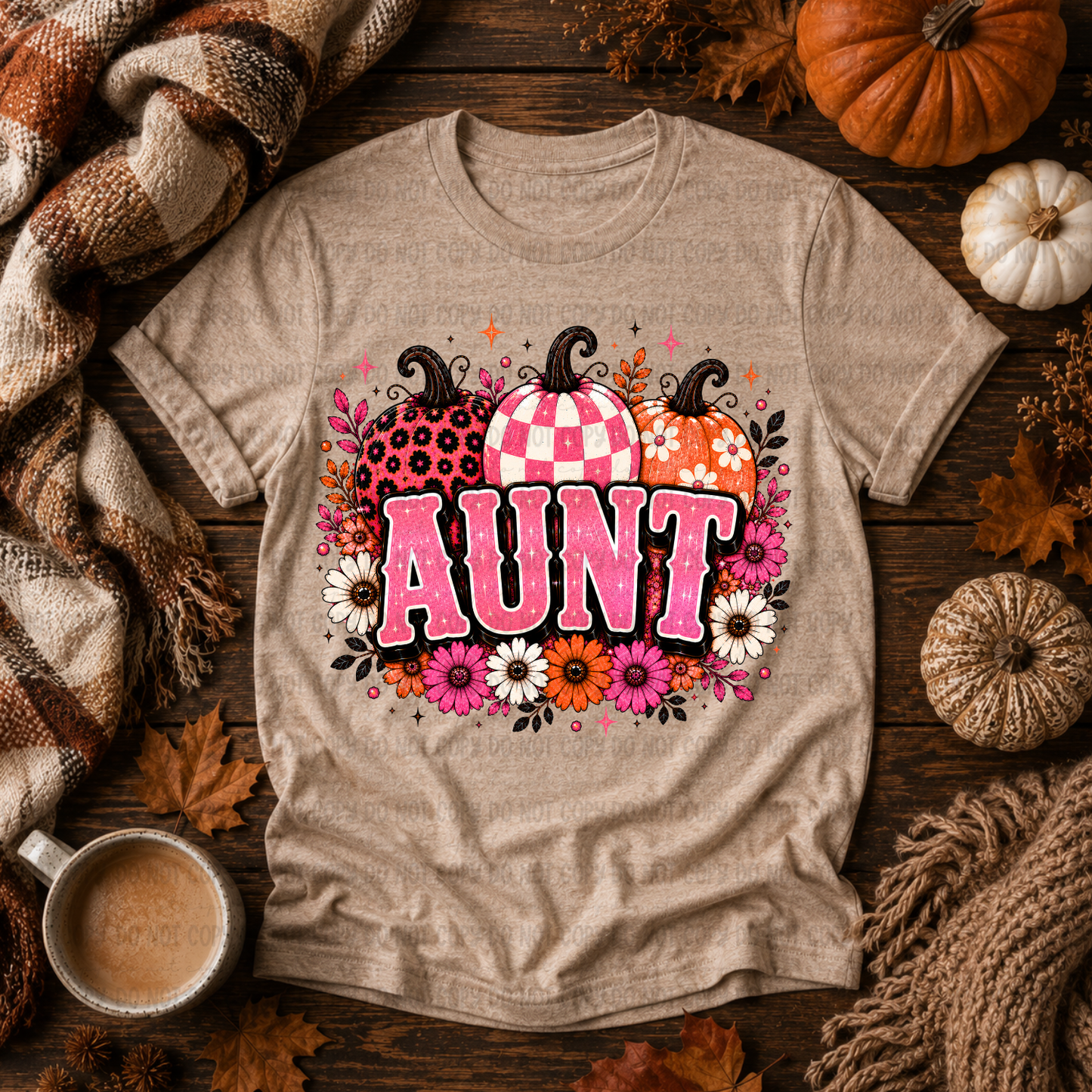 3892 - Fall Pumpkin Aunt