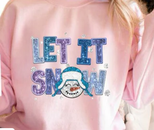 Let It Snow - Glitter